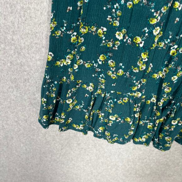 Wild Fable Dress XS Floral Gauzey Tiered Skater Y2K Babydoll Cottage Farmhouse - Picture 6 of 13